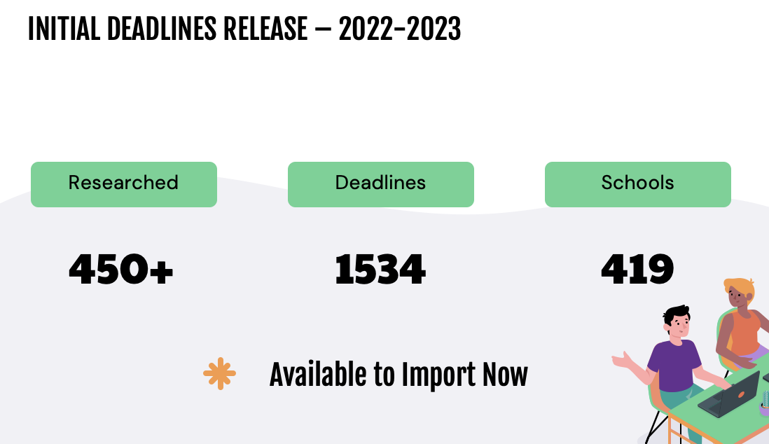 case application deadline 2023